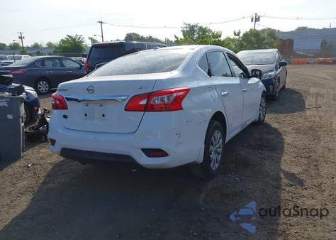 2017 Nissan Sentra Sv z USA, uszkodzony, nr VIN 3N1AB7AP2HY281029